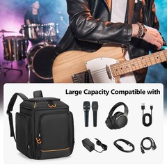 Travel Backpack For Bose S1 Pro Portable Speaker With Storage Pockets