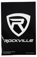 Rockville Podcast Recording Studio Desktop Microphone Mic Stand, Round Base+Boom