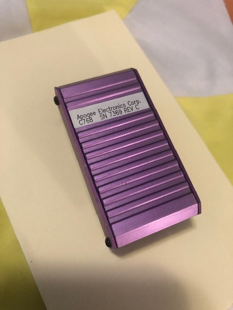 Restored APOGEE PLL CLOCK OSCILLATOR C768 for DA1000E-20 DAC repair