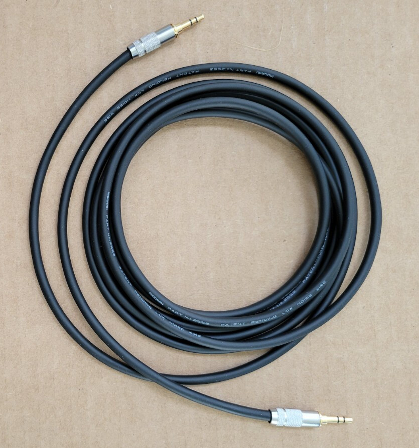 1 to 25’FT Mogami 2552 Gold 3.5mm to 3.5mm 1/8 Patch Microphone mic Audio cable