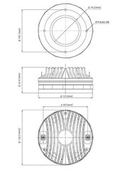Eighteen Sound / 18 Sound ND 2060 – 8ohm 100 watt Neodymium Driver.