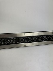 Bittree Audio Patchbay B52T 2WTHD 2×26 2RU Panel Black Normalling Terminating