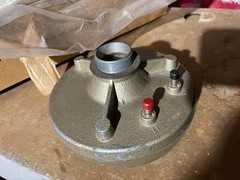 VINTAGE PAIR (2) ELECTRO-VOICE EV 1829 HORN DRIVERS GOLD FINISH FREE SHIPPING