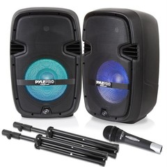 Pyle Compact and Portable Home Audio/Video Product Black (PPHP210AMX)