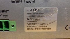 DYNACORD DPA 8412 4-channel amplifier PROMATRIX 8000 system (POWER UP TEST ONLY)