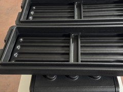 SKB 4U Shallow Roto Rack Case – Durable Polyethylene Gear Protector, Stackable