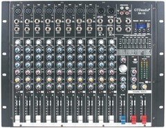 4500 Watts 10 Channel Professional Powered Mixer power mixing Amplifier Amp SK10