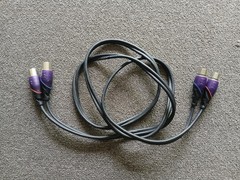 Monster Prolink XLRFemale to XLRMale Cable Pair – 6.5′ (High Quality)