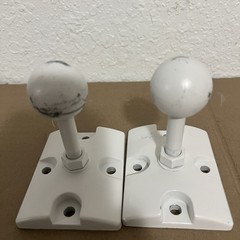 Pair Of JBL 179-00002-00 179-00002-01 Ball Mounts for Control 25 and 28 Speakers