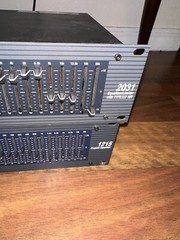DBX 1215 Graphic EQ Equalizer And DBX 2031 Equalizer/Limiter Power Tested Only