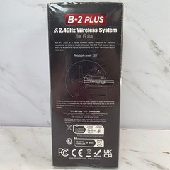 NUX B-2 PLUS 2.4GHz Wireless System for Guitar Digital Transmitter Receiver