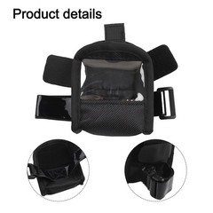 Transparent Front Wireless Bodypack Transmitter Pouch for Easy Monitoring