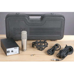 Rode K2 Large Diaphragm Tube Condenser Mic Kit – PSU, Shock Mount & Hard Case