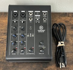 Harbinger M100-BT Portable 4-Channel Powered Mixer w/ Bluetooth PA System