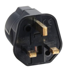 Adapter To Use Equipment From Spain In England UK Plug With Ground Socket