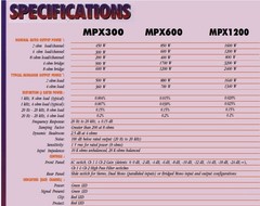 JBL MPX 300 Professional Power Amplifier 300WPC @ 4-ohms A/B type AWESOME RANGE!