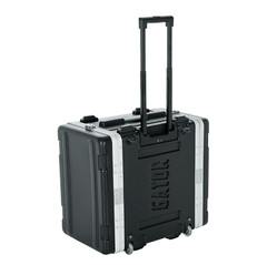 Gator Cases Lightweight Molded 6U Rack Case; Built-in Power Supply; 19.25″ depth