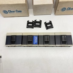 Clear-Com RS-501 Single-Channel Intercom Beltpack Made in USA – LOT OF 4