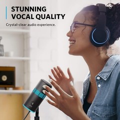 Anker PowerCast M300 USB Microphone For PC Vocals Quality in Streaming Twitch