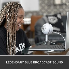 Blue Snowball iCE USB Microphone For PC Gaming, Recording, Streaming, Podcasting