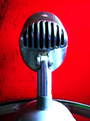 Vintage 1940’s Shure Brothers 55 Fatboy microphone Elvis deco w S-36 stand # 5