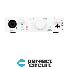 Arturia MiniFuse 1 USB-C (White) AUDIO INTERFACE – NEW – PERFECT CIRCUIT