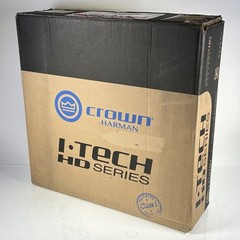 (NEW) CROWN Audio I-Tech 4x3500HD DriveCore 4-CH Power Amp 4X3500HDB-U-USFX