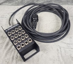 Pro Co RoadMaster 16 x 4 Channel Snake 40′ Helix Cable Ten 47 Tourline Connector