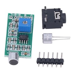 Microphone Pickup Module Dual Channel Output Adjustable Gain Amplifier Board