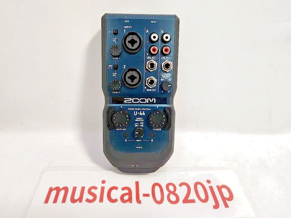 Zoom U-44-Channel Audio Interface