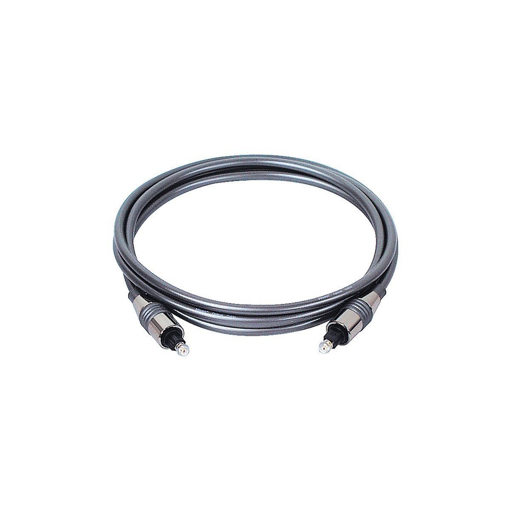 HOSA OPM-315 PREMIUM TOSLINK-TO-TOSLINK FIBER-OPTIC CABLE, 15 ft.