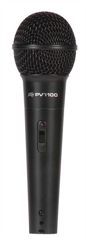 Peavey PV®i 100 Dynamic Cardioid Microphone – XLR Cable-Connected Vocal Mic