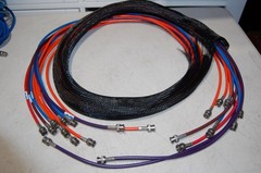 10-Channel Video Snake Cable Male BNC to Male BNC – About 8/9 ft