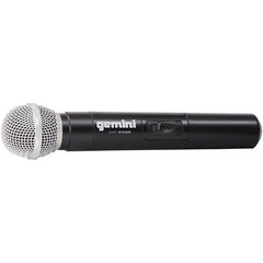Gemini UHF01M Wireless Handheld Microphone System F4 Refurbished
