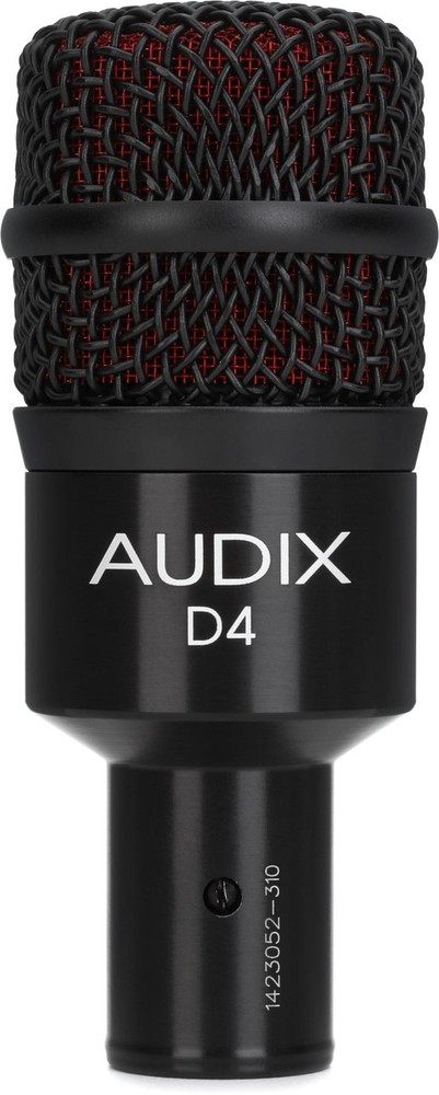 Audix D4 Hypercardioid Dynamic Instrument Microphone