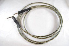 Analysis plus Yellow Oval Instrument Cable 10Ft Straight to 90