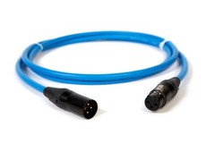 50′ Canare DA206 110 Ohm AES/EBU Digital Cable With XLR M to F Neutrik Gold.