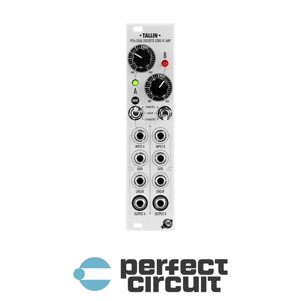 XAOC Devices Tallin Dual Discrete Core VCA EURORACK – NEW – PERFECT CIRCUIT