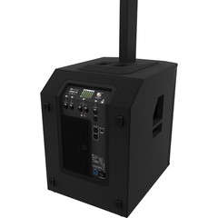Electro-Voice EVOLVE 70 Black Column Powered Speaker System Pair w Road Case