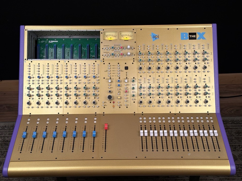 API The Box 2 Summing Mixer and Recording Console Golden. Perfect! Unloaded.