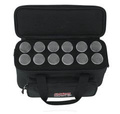 Gator GM-12B Padded 12 Microphone Bag