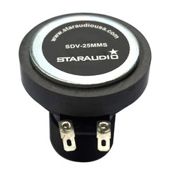 4-Pack 25MM Driver Horn Tweeter Titanium Compression Screw-on for PA DJ Speakers