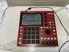 Akai Professional MPC One+ Standalone Sampler Sequencer 16-Pad Tabletop Red