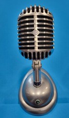 Shure 55 FATBOY MIC „USA“ BLACK SCREENS REPAIR/ REFURB KIT W/ALL 7 RUBBER MOUNTS
