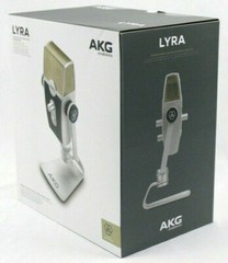AKG Lyra C44 USB Studio/Podcast/Video/Gaming Microphone Ultra HD Audio by Harmon