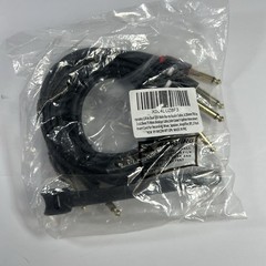 Rycvaky 8ft 1/4” TRS to Dual 1/4” TS Stereo Breakout Y Cable 2 Pack New