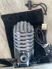 Meteor Mic USB Condenser Podcasting Podcast Recording Desktop Microphone