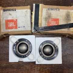 JBL D16R2425 Diaphragms 16 Ohm – PAIR -Original OEM Diaphragms – Open Old Stock