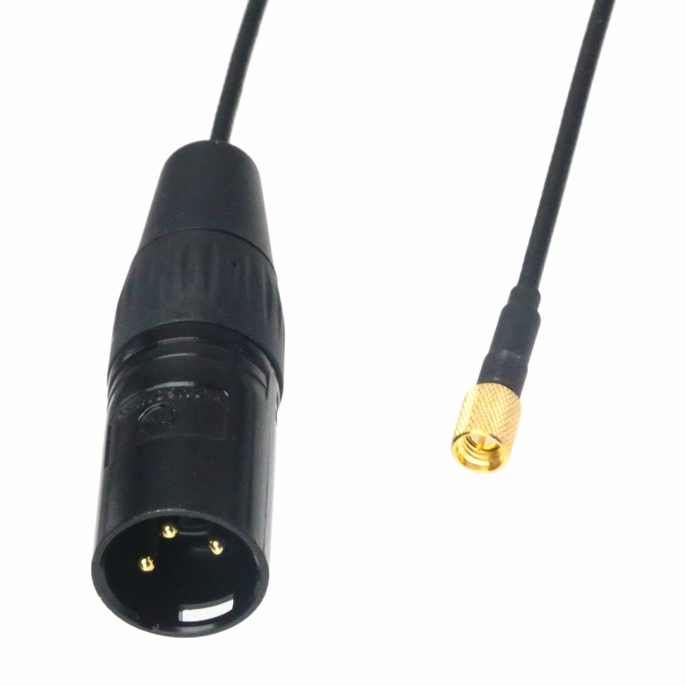 XLR 3pin male to microdot Plug cable for Microphone Audio Transmitter Receiver