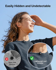 BOYA Mini 2 Wireless Lavalier Microphones for Iphone 15/16/17 & Android, AI Nois